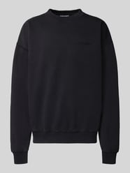 Oversized Sweatshirt mit Label-Stitching von PEGADOR - 2
