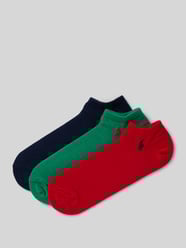 Sneakersocken mit Label-Stitching im 3er-Pack von Polo Ralph Lauren Underwear - 5