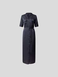 Midikleid mit Knopfleiste von Theory Blau - 45