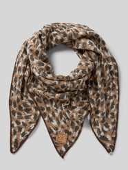 Schal mit Label-Detail von Codello Beige - 39