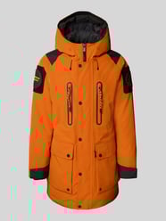 Jacke mit Logo-Patch Modell 'Kailash' von SAVE THE DUCK Orange - 20