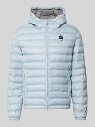 Kurtka pikowana z zamkiem błyskawicznym dwustronnym Model 'Charles' od Blauer USA - 36