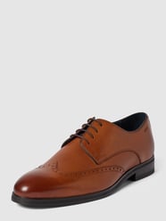 Budapester mit Lochmuster Modell 'pero kleitos brogue' von JOOP! SHOES Braun - 26