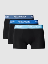 Trunks mit Label-Bund im 3er-Pack von MCNEAL Schwarz - 28