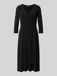 Kleid mit V-Ausschnitt Modell 'CARLYNA' von Lauren Ralph Lauren Schwarz - 19