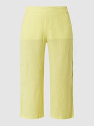 Culotte aus Leinen von Emily Van den Bergh Gelb - 11