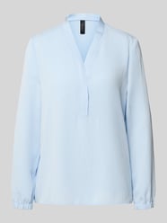 Regular fit blouse met V-hals van Marc Cain - 47