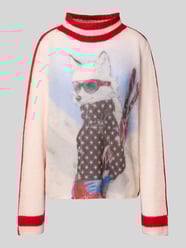 Kersttrui van een wolmix van Marc Cain - 44