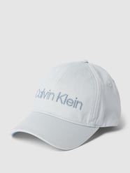 Base Cap mit Label-Stitching von CK Calvin Klein Blau - 40