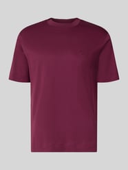 T-Shirt mit Rundhalsausschnitt von Emporio Armani Bordeaux - 25