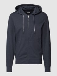 Sweatjacke mit seitlichen Eingrifftaschen von Tom Tailor Blau - 38