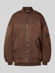 Relaxed fit bomberjack met tweewegsritssluiting van miss goodlife - 18