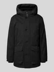 Parka mit abnehmbarer Kapuze von Tom Tailor Schwarz - 6