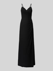 Abendkleid mit Herz-Ausschnitt von TROYDEN COLLECTION Schwarz - 38