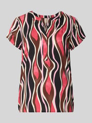 t-shirt o kroju regular fit z czystej wiskozy model 'Cammi' od Soyaconcept Fuksjowy - 36