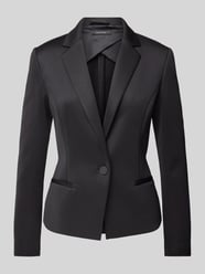 Blazer mit Leistentaschen von comma Schwarz - 37