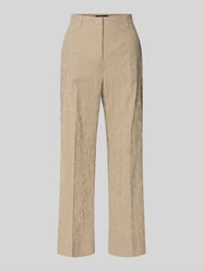 Regular Fit Weite Hose aus Baumwoll-Leinen-Mix Modell 'MARINA' von Weekend Max Mara Beige - 39