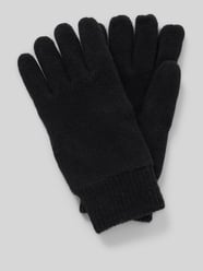 Handschuhe mit Label-Detail Modell 'Carlton' von Barbour Schwarz - 15