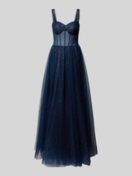 Schimmerndes Abendkleid in semitransparenter Optik von Hey Kyla - 25