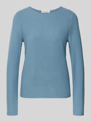 Regular Fit sweter dzianinowy z czystej bawełny od Marc O'Polo - 4