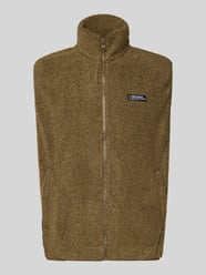 Fleecegilet met opstaande kraag en steekzakken van REVIEW - 30