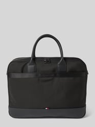 Torba na laptop z napisem z logo od Tommy Hilfiger - 35