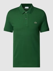 Poloshirt mit Label-Stitching von Lacoste Grün - 3