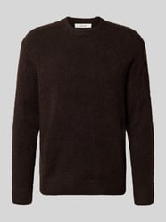 Relaxed fit gebreide pullover met wol, model 'RAI BRUSHED' van SELECTED HOMME - 20