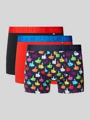 Trunks mit elastischem Bund im 3er-Pack von Happy Socks - 3