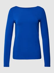 Longsleeve mit U-Boot-Ausschnitt von Montego Blau - 45