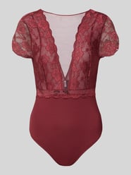 Wäsche-Body mit Spitze Modell 'SICCA' von Pieces Bordeaux - 1