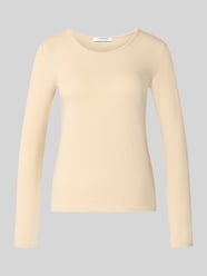 shirt met lange mouwen met ronde hals van ZABAIONE Beige - 32
