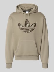 Bluza z kapturem o kroju regular fit z mieszanki bawełny z nadrukiem z logo od adidas Originals - 27