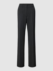 Chino met bandplooien, model 'FRANCE' van Cambio Grijs - 7
