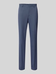 Slim Fit Anzughose mit Gürtelschlaufen Modell 'Leon' von BOSS Blau - 27