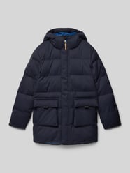 Steppjacke mit Kapuze von Killtec Blau - 15