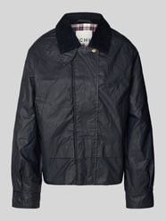 Overhemdjack met platte kraag en steekzakken Model 'GANILO' van ICHI - 12