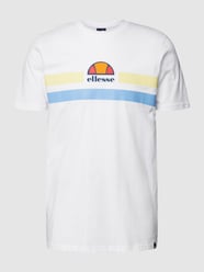 T-shirt met labelprint van Ellesse Wit - 41