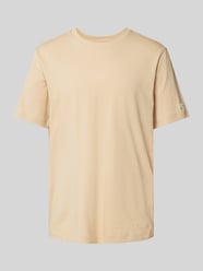 T-Shirt mit Label-Stitching von CHAMPION Beige - 34