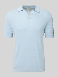 Regular Fit Poloshirt mit V-Ausschnitt Modell 'BRAIAN' von Drykorn - 15