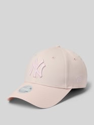 Baseballpet met gestikt logo van New Era Fuchsia - 7