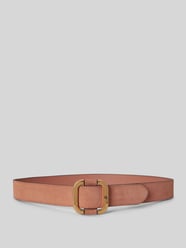 Gürtel aus Veloursleder mit Logo-Prägung von Lauren Ralph Lauren Pink - 10