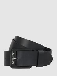 Ledergürtel mit Dornschließe  von Levi's® Grau / Schwarz - 26