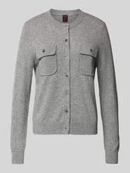 Regular Fit Strickjacke aus Lanawoll-Kaschmir-Mix von Stefanel - 15