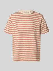Regular Fit T-Shirt aus Baumwoll-Mix Modell 'ELI' von Selected Homme Beige - 34