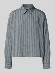 Relaxed fit overhemdblouse van viscosemix van Marc O'Polo - 31