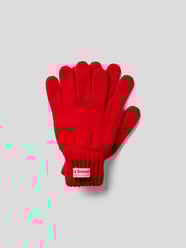 Handschuhe aus Lammwolle von Le Bonnet Rot - 1