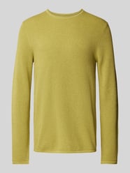 Gebreide pullover met ronde hals van MCNEAL Geel - 46