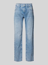 Straight Fit Jeans im 5-Pocket-Design von MAC Blau - 13