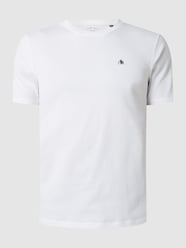 T-shirt z bawełny bio od Scotch & Soda Biały - 32